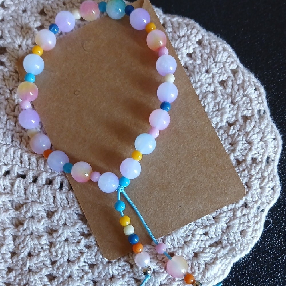 Colorful Beaded Kids Bracelet